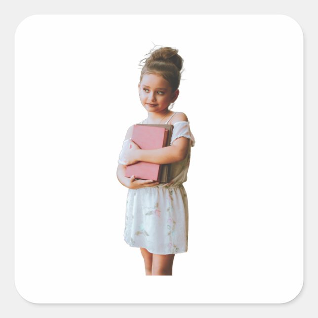 Personalised Face Sticker, Water Bottle Sticker (Front)