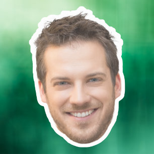 Personalised Face Stickers, Custom Face, Photo