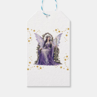 Personalised Fairy Angel 7th Birthday Party Napkin Gift Tags