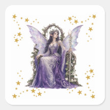 Personalised Fairy Angel 7th Birthday Party Napkin