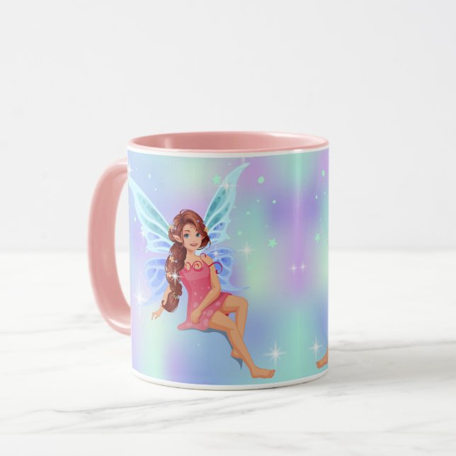 Personalised Fairy Mug (Front Left)