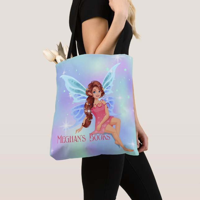 Personalised Fairy Tote Bag (Close Up)