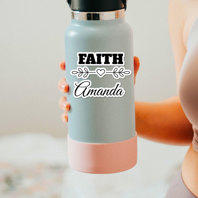 Personalised Faith Heart Christian (Creator Uploaded)