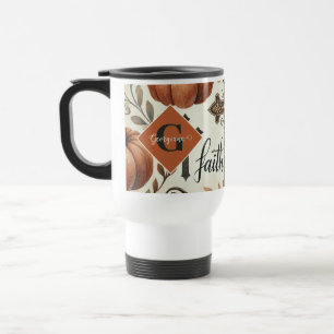 Personalised Faith & Hope Christian Halloween Travel Mug