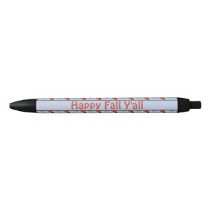 Personalised Fall  Black Ink Pen