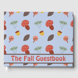Personalised Fall Guest Book