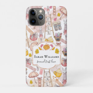 Personalised Fall Hand painted elements Case-Mate iPhone Case