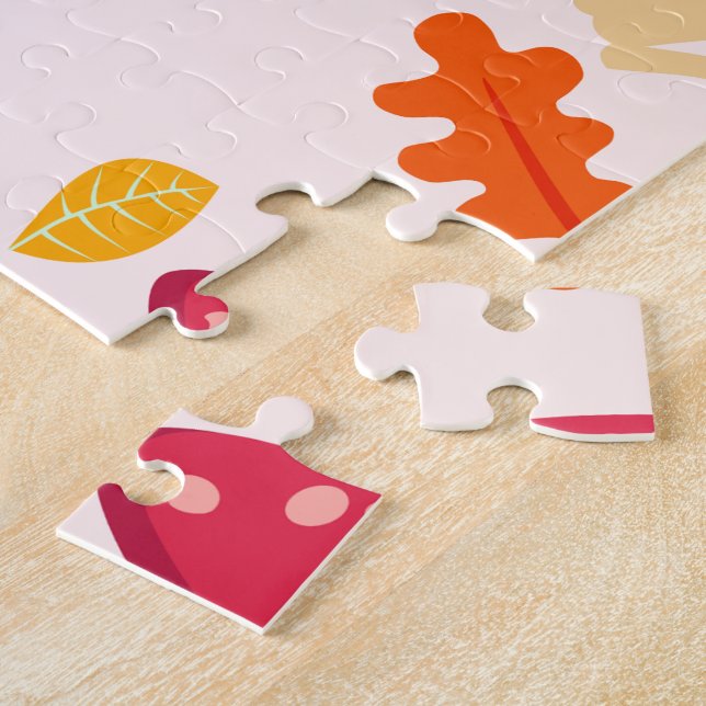 Personalised Fall Jigsaw Puzzle (Side)