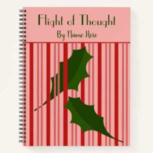 Personalised Falling Leaves, Red Fence Journal