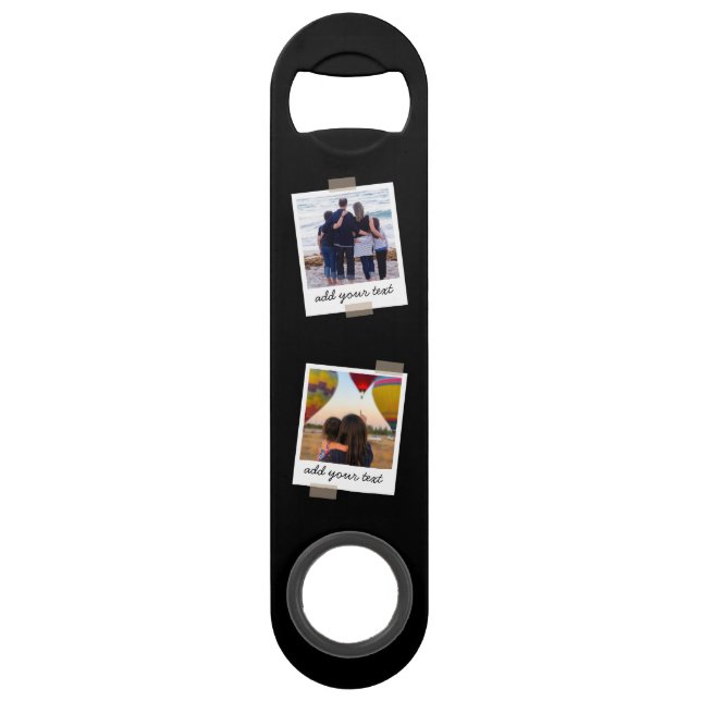 Personalised Family 4 Photo Custom Collage (Front)