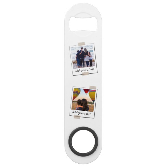 Personalised Family 4 Photo Custom Collage (Front)