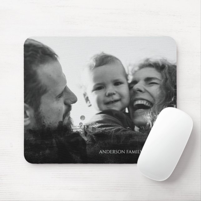 Personalised Family Abstract Overlay Mouse Pad (With Mouse)
