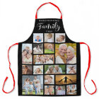 Personalised FAMILY CHEF 18 Photo Collage Black