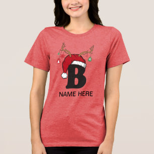 Personalised Family Christmas Name Shirts