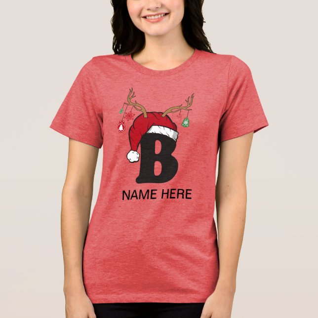 Personalised Family Christmas Name Shirts (Front)