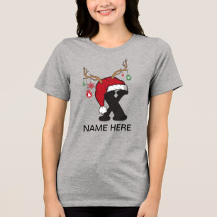 Personalised Family Christmas Name Shirts