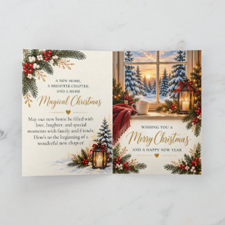 Personalised Family Christmas Photo Card | Elegant
