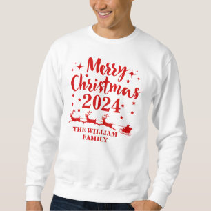 Personalised Family Christmas  Sweatshirt