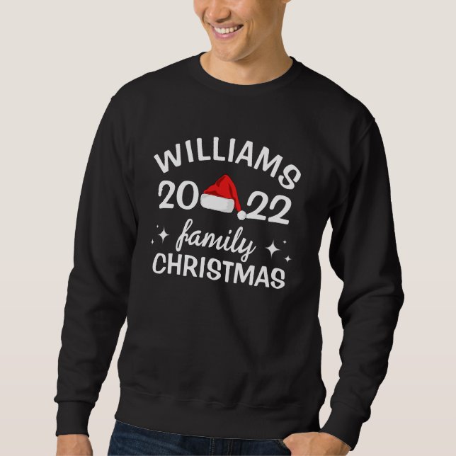 Personalised Family Christmas  Sweatshirt (Front)