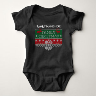 Personalised Family Christmas Ugly Sweater