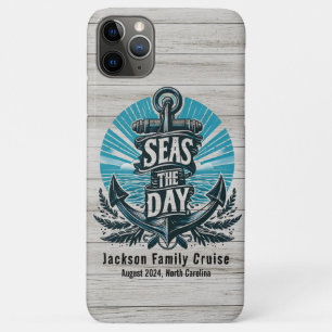 Personalised Family Cruise Vacation - Seas the Day Case-Mate iPhone Case