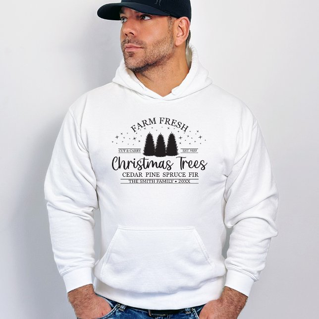 Personalised Family Custom Name Matching Christmas Hoodie (Creator Uploaded)