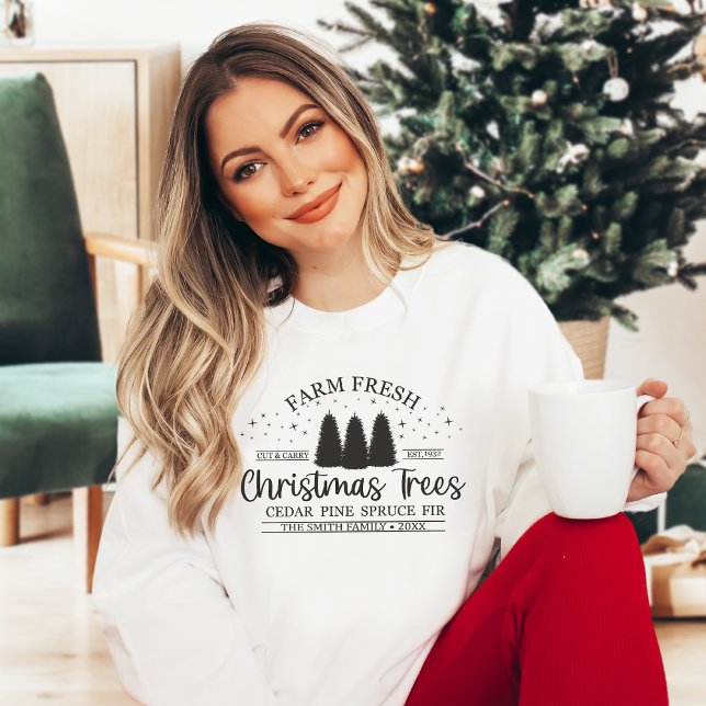 Personalised Family Custom Name Matching Christmas Sweatshirt (Creator Uploaded)