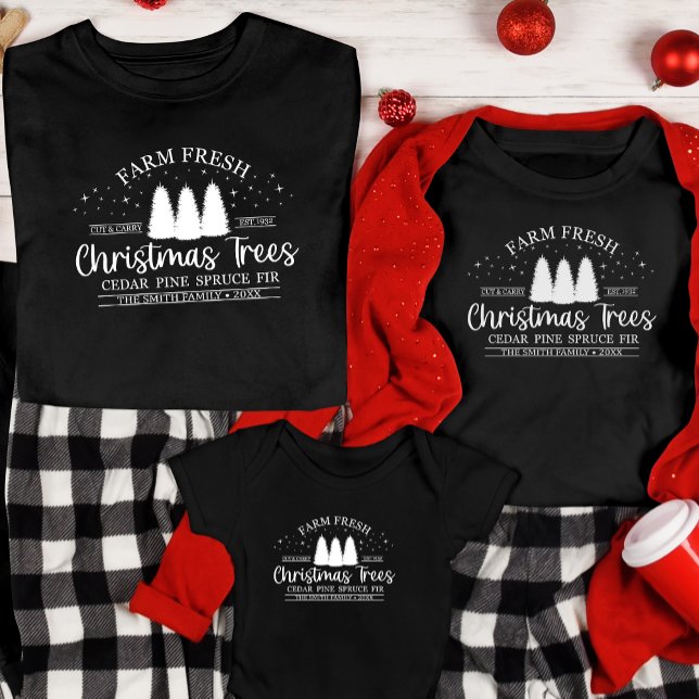 Personalised Family Custom Name Matching Christmas T-Shirt (Creator Uploaded)