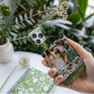 Personalised Family & Friends 4 Photo iPhone 15 Pro Case