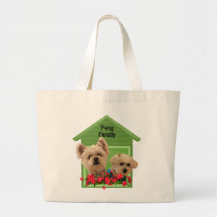 Personalised Family Large Tote Bag