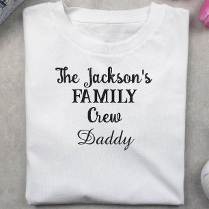 Personalised family matching , family reunion T-Shirt