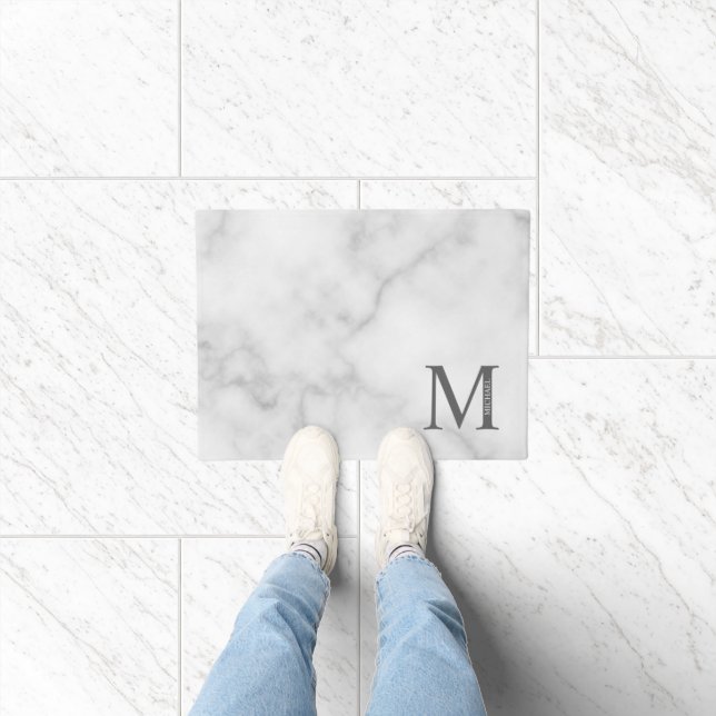 Personalised Family Monogram and Name Doormat (Indoor)
