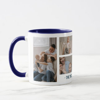 Personalised Family Mug with Photos & Name