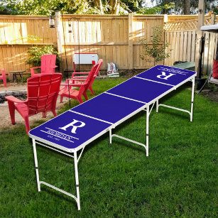 Personalised Family Name Beer Pong Table