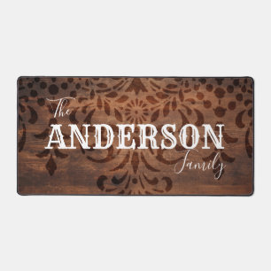 Personalised Family Name Desk Mat
