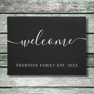 Personalised Family Name Doormat