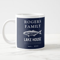 Personalised Family Name Lake House