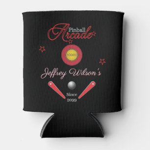 Personalised Family / Person Pinball Can Cooler