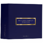 Personalised Family Photo Album Monogram Frame