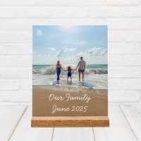 Personalised Family Photo and Text