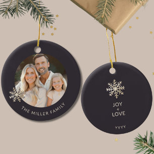 Personalised Family Photo Christmas Ornament