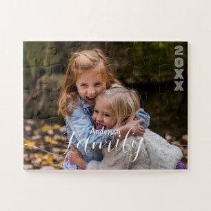 Personalised Family Photo Collage Jigsaw Puzzle