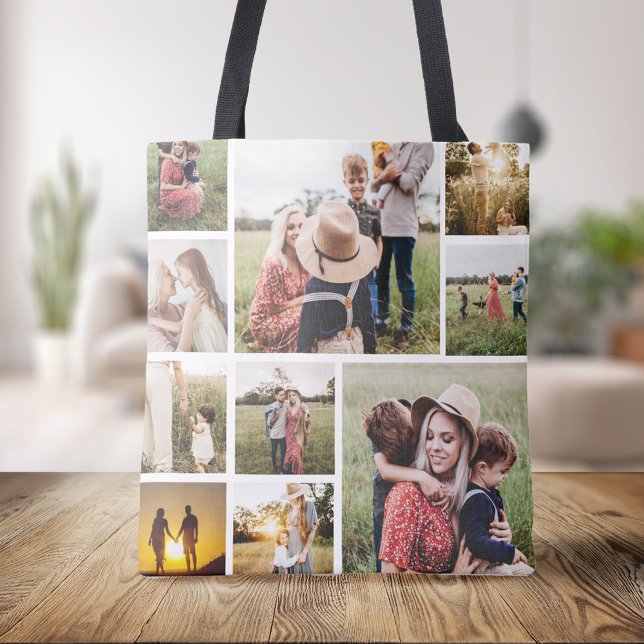Personalised Family Photo Collage Tote Bag (Creator Uploaded)