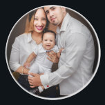 Personalised Family Photo Custom Ceramic Knob<br><div class="desc">Personalised Family Photo Custom Ceramic Knob</div>