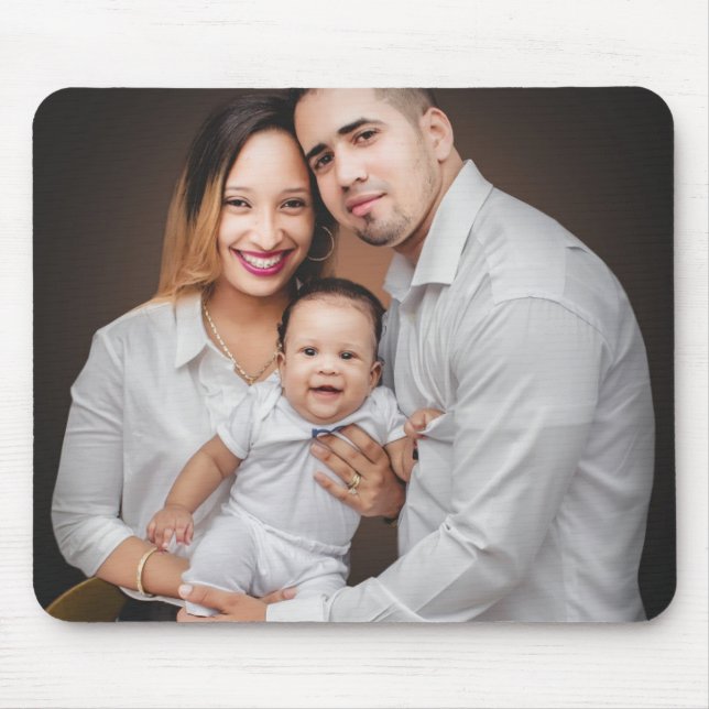 Personalised Family Photo Custom   Mouse Pad (Front)