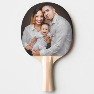 Personalised Family Photo Custom   Ping Pong Paddle