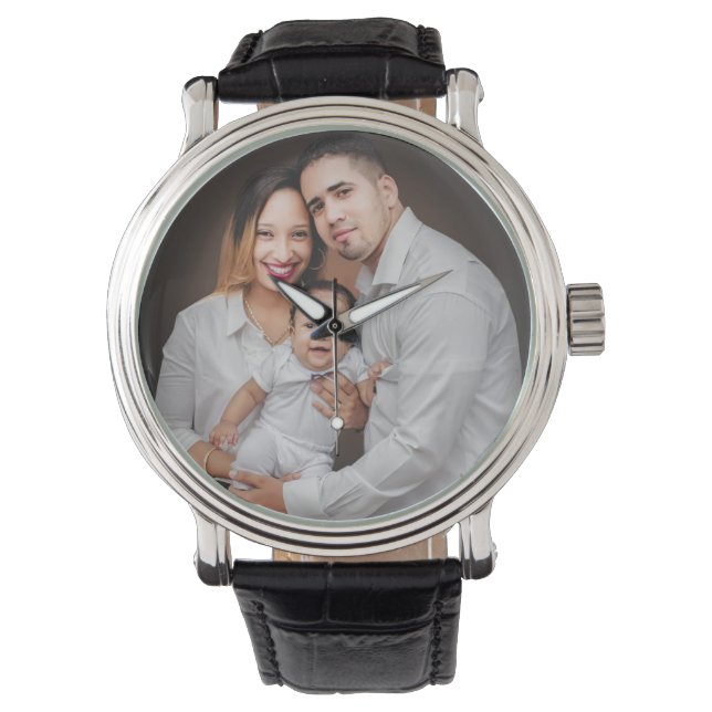 Personalised Family Photo Custom  Watch (Front)