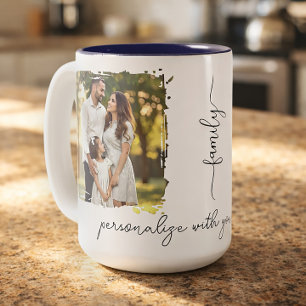 Personalised Family Photo Keepsake Gift Mug