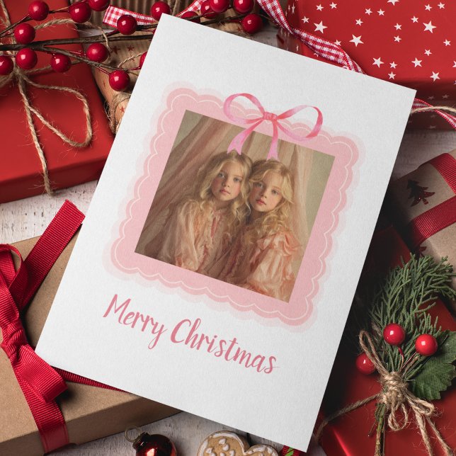 Personalised Family Photo Merry Christmas Card (Creator Uploaded)