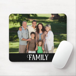 Personalised Family Photo Mouse Pad